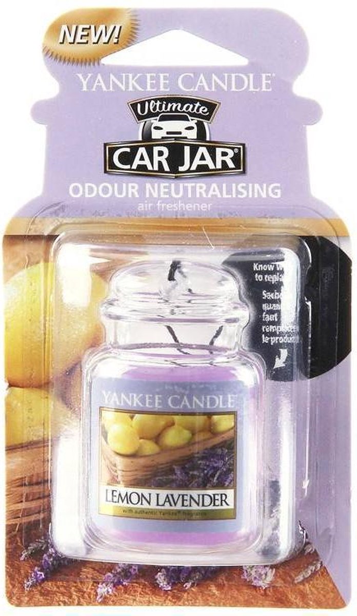 Yankee Candle Lemon Lavender Car Jar Ultimate