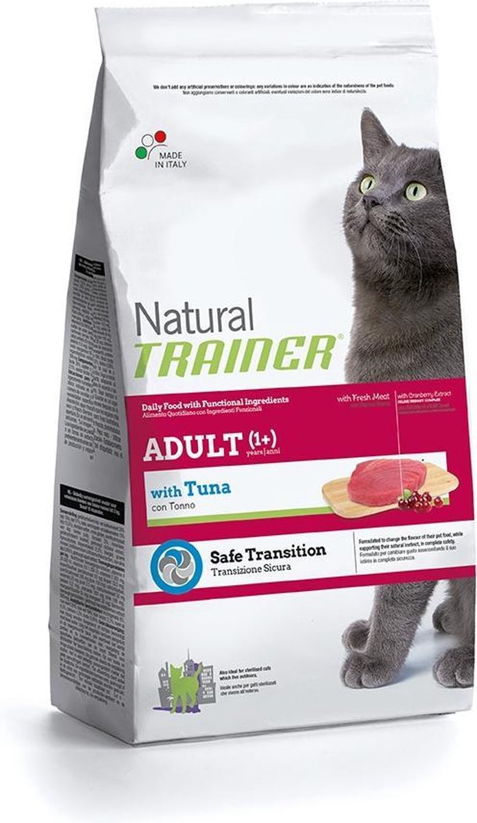 Trainer Natural Trainer - Tuna - Kattenvoer - 3 kg - Hoog Vleesgehalte