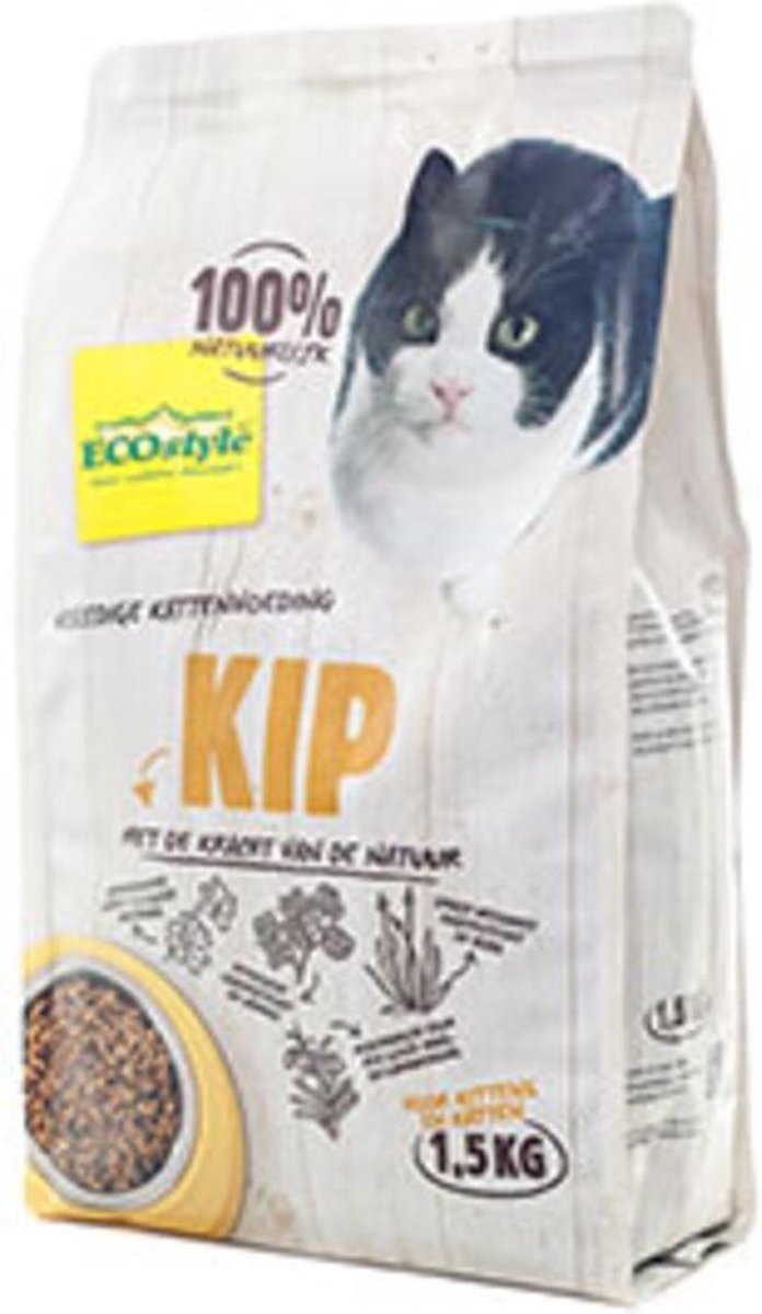 ECOStyle Voedingssupplement VitaalCompleet KIP kattenvoeding 1