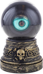 glazen bol oog met licht 12*20cm
