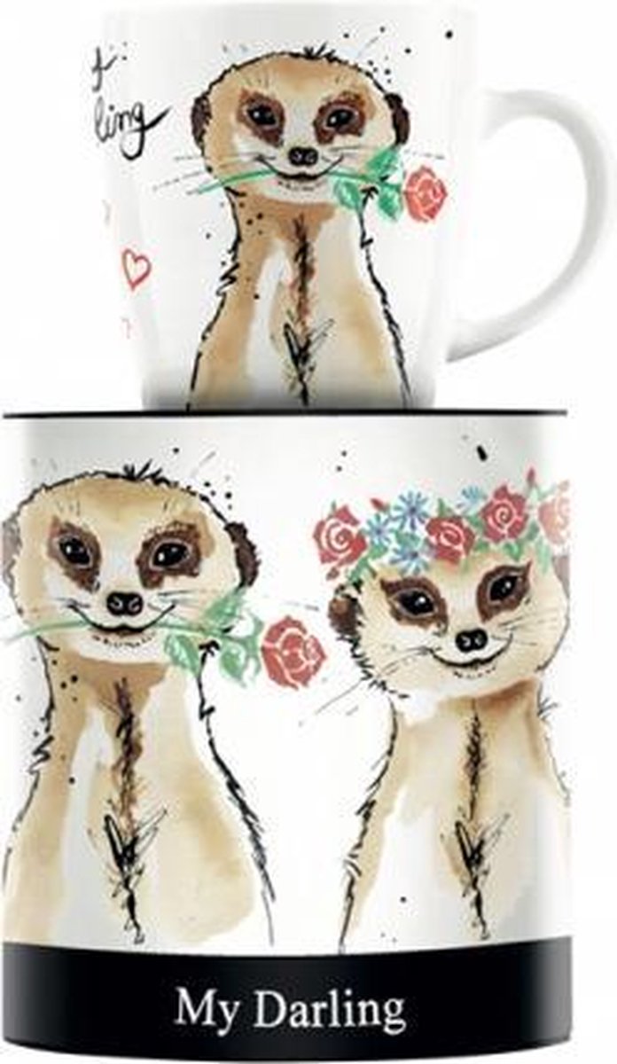 Ritzenhoff My Darling Mok 189 stokstaartje - 300 ml
