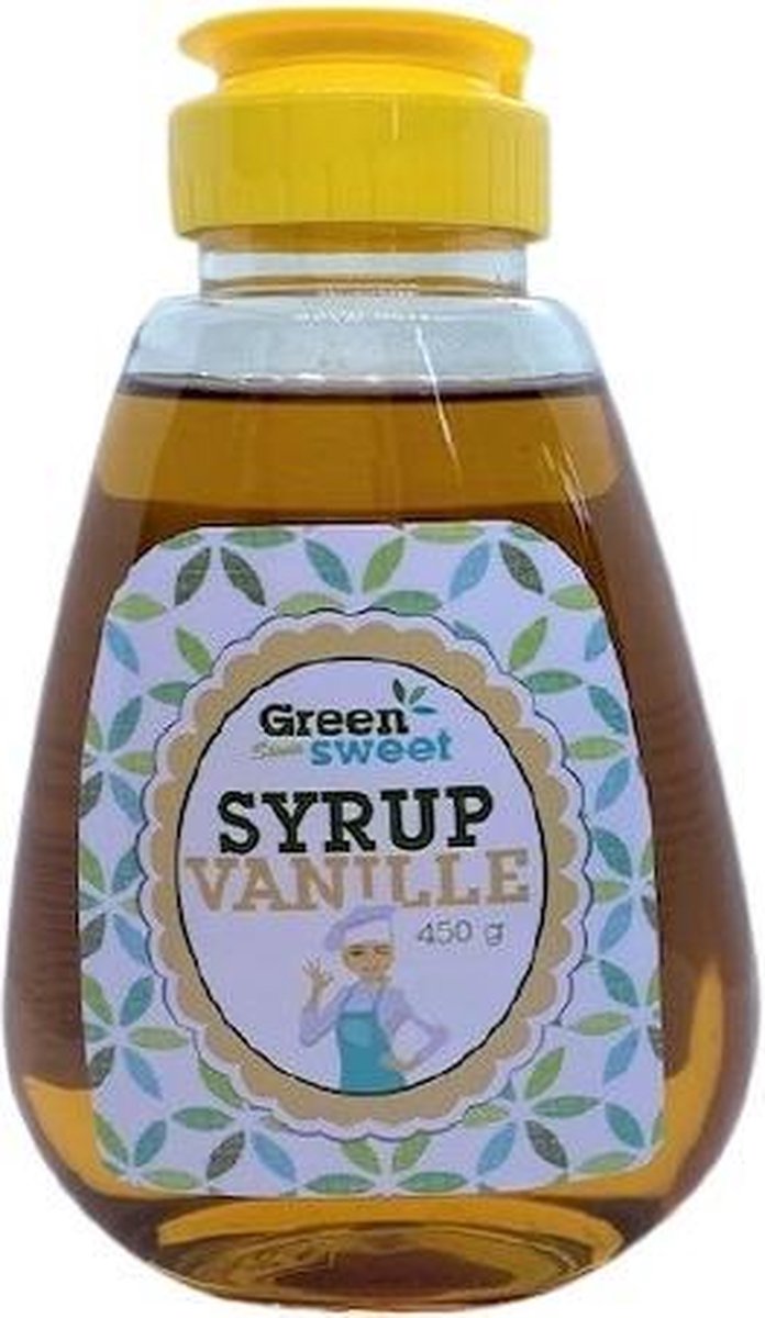 Greensweet | Syrup | Vanille | 1 x 450g  | Snel afvallen zonder poespas!