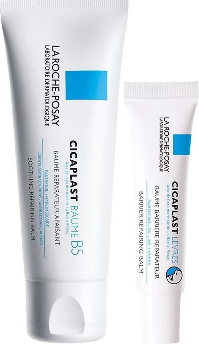 Bundel La Roche-Posay Cicaplast Lip en Hand Verzorging  - 2 stuks