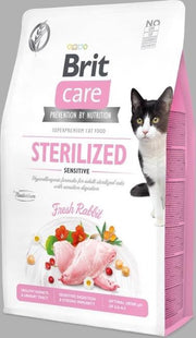 Brit Care Cat Grainfree Adult Sterilized Sensitive Fresh Rabbit 2 kg -  - 80009424