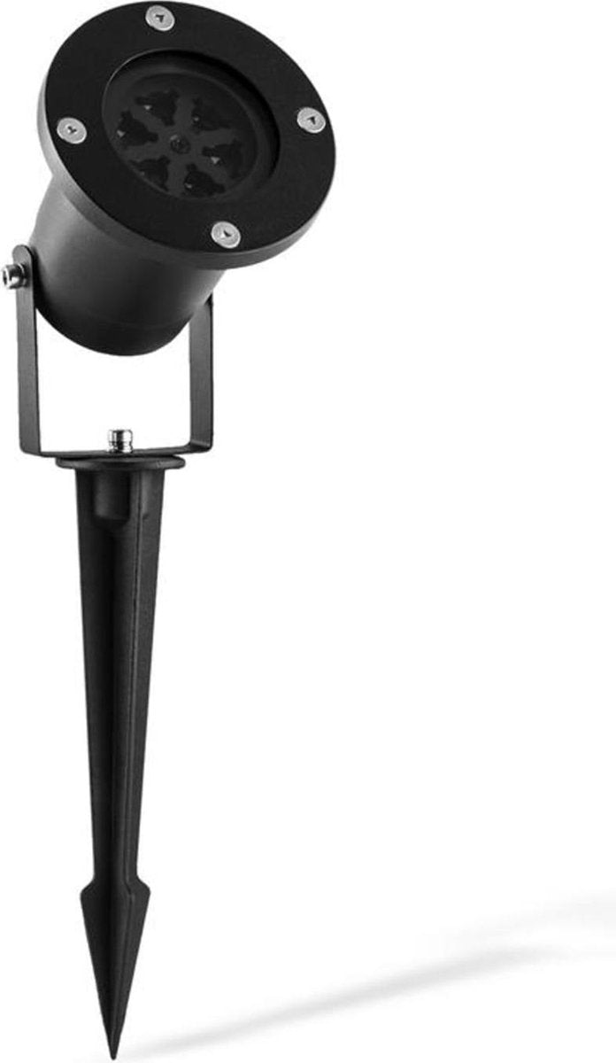 Blumfeldt Snowdance 4-kleurige watervaste led sneeuwvlokkenprojector IP65 
