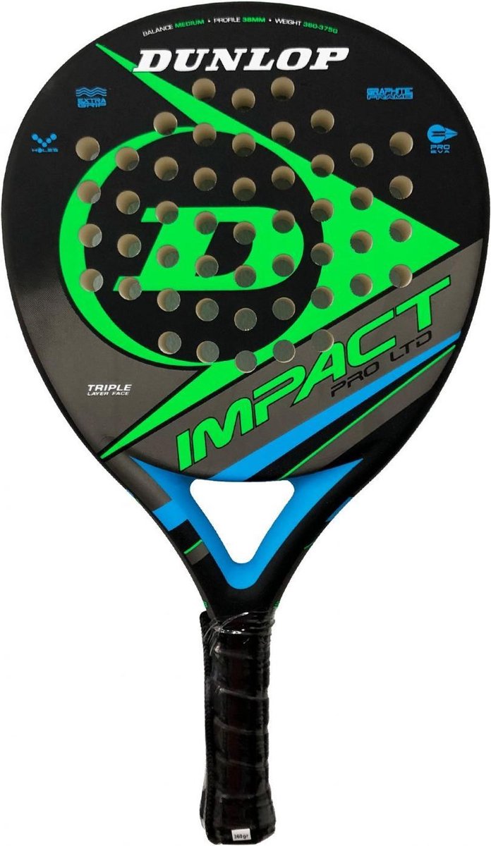 Dunlop Impact Pro LTD Padel Racket Green