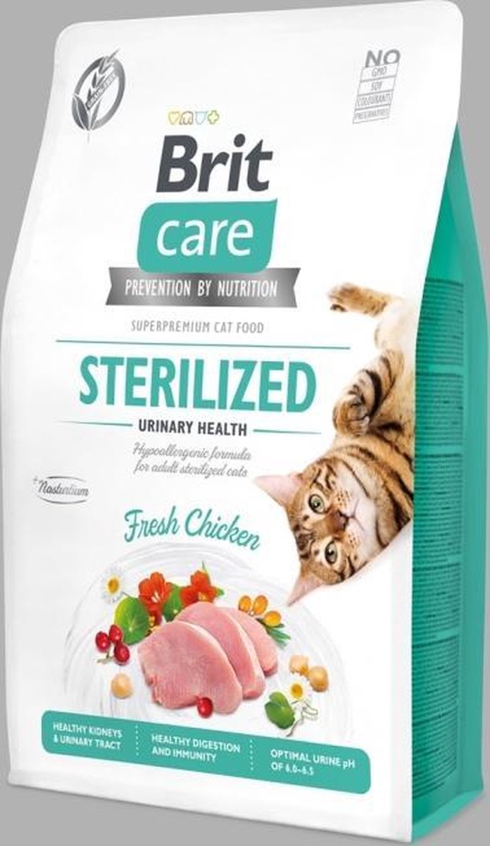 Brit Care Cat Grainfree Adult Sterilized Urinary Health Fresh Chicken 2 kg -  - 80009424