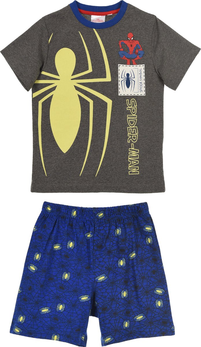 Spider-man Shortama Glow in the dark maat 98
