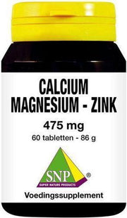 SNP Calcium magnesium zink 475 mg 60 tabletten