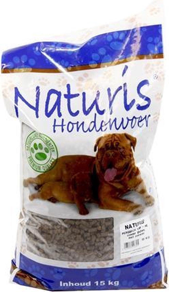 Naturis brok geperst high energy kip - 15 kg - 1 stuks
