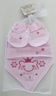 Set "Little Princess" met slabbetje