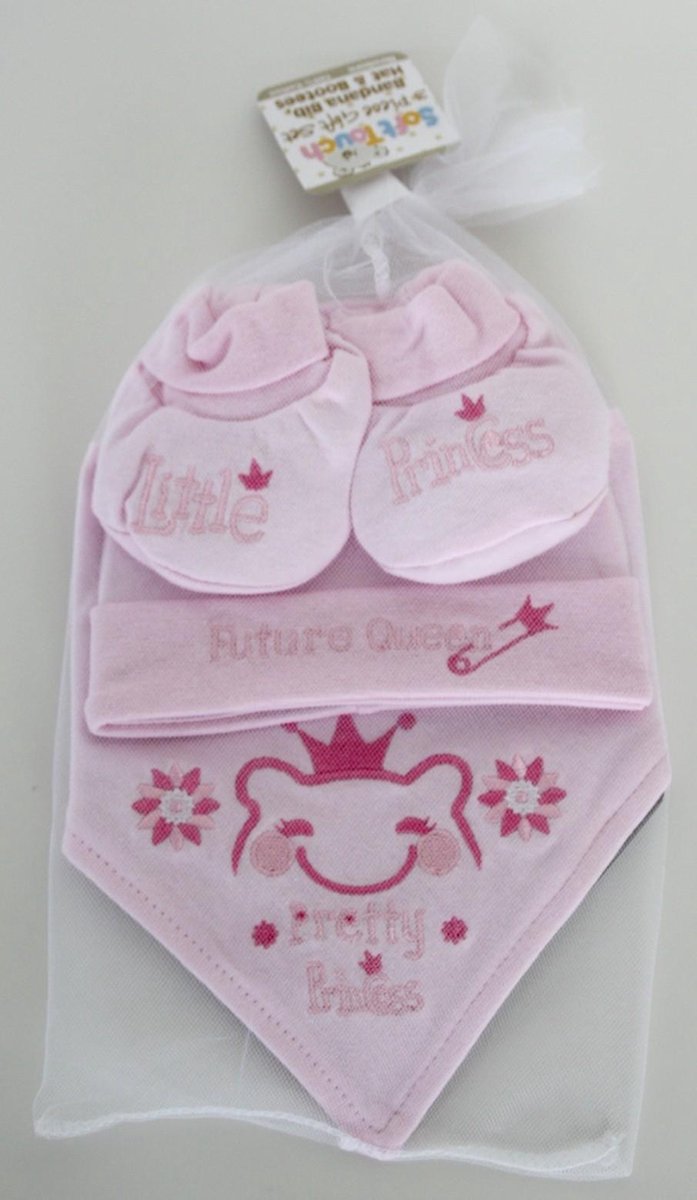 Set "Little Princess" met slabbetje