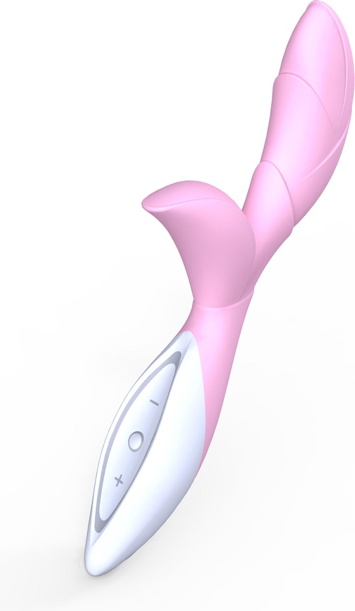 Zini Hua - Roze/Wit - Vibrator