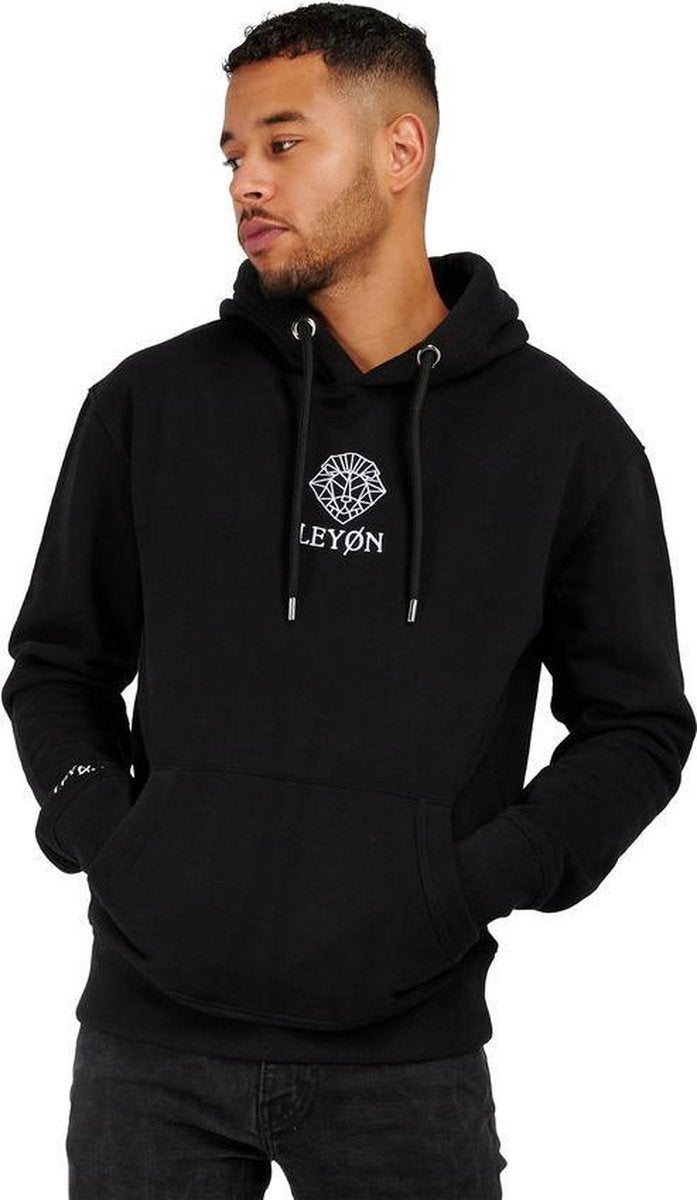 Leyon Hoodie Zwart maat m