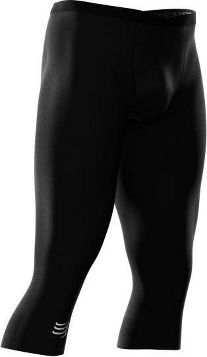 Compressport Running Under Control Pirate 3/4 - BLACK - T4