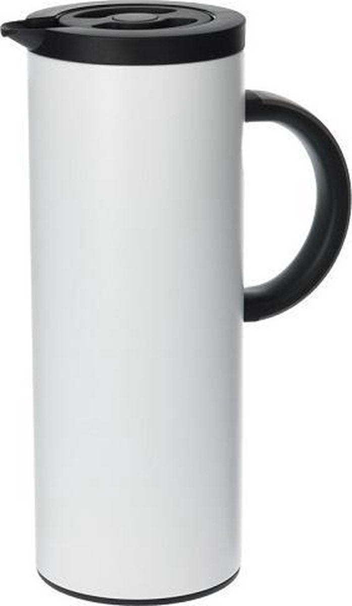 Design Thermoskan 1 liter wit