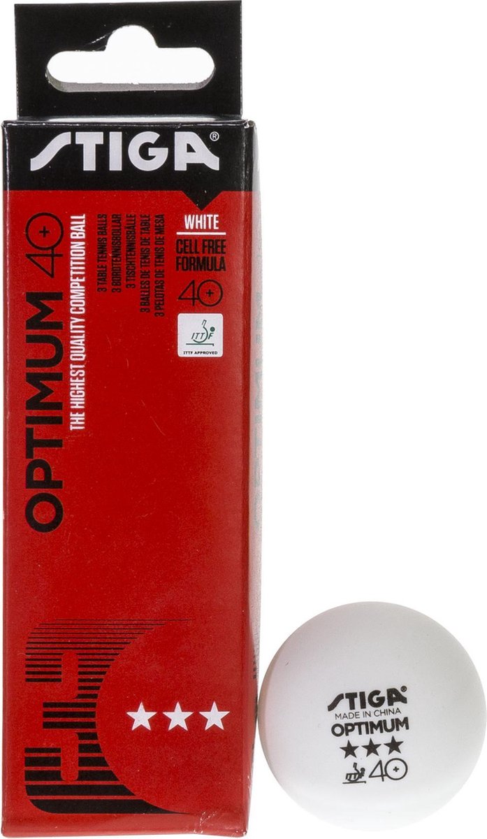 Stiga Tafeltennisballen - wit
