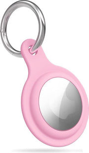 YPCd® Apple Airtag Siliconen Sleutelhanger - Roze