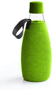 Retap waterfles met Dop en Hoes - Glas - 0