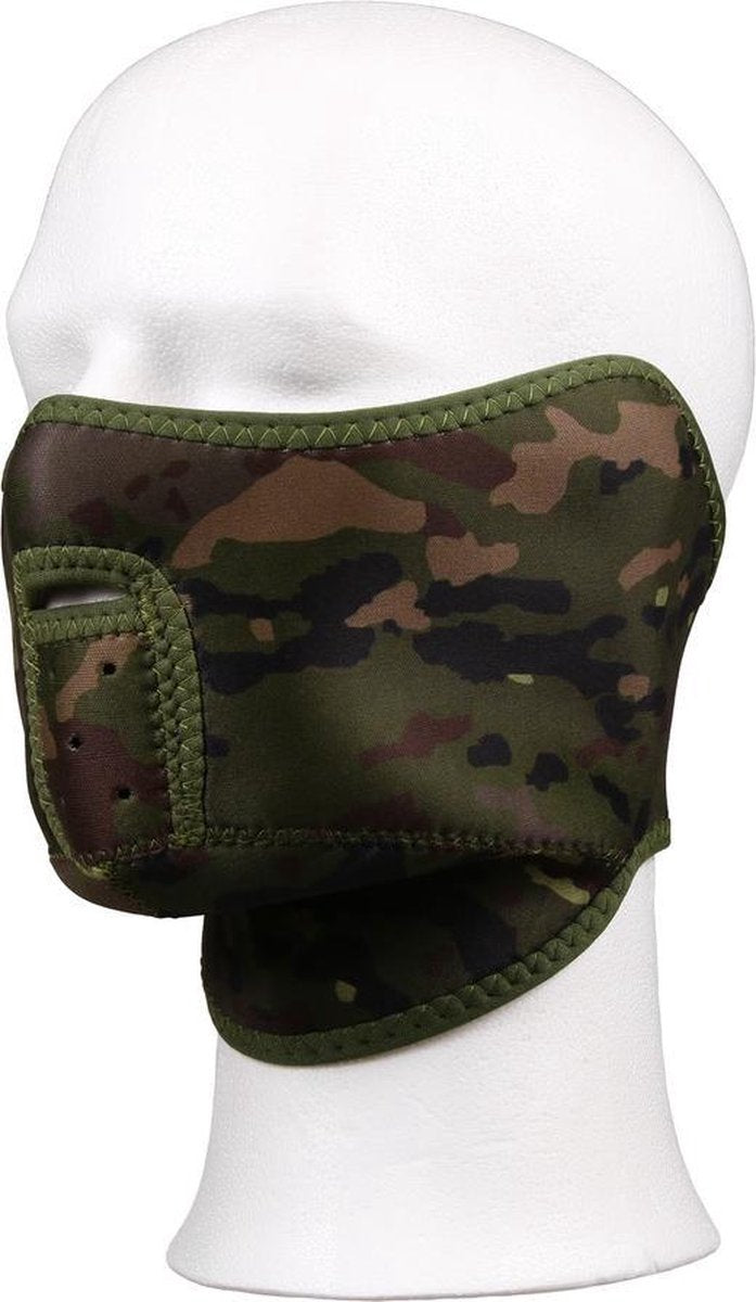 101inc Face Mask Recon woodland camo