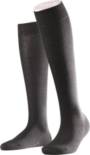 FALKE SoftMerino Kniekous 47438 - Bruin 5239 dark brown Dames - 41-42