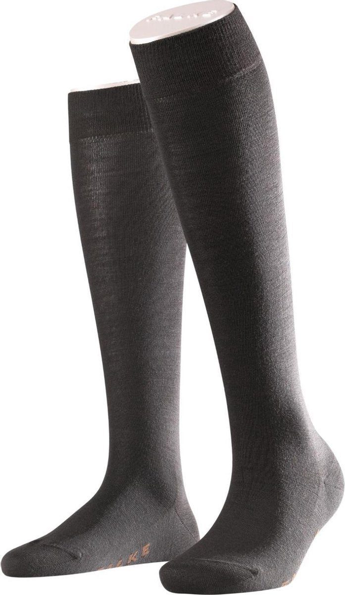 FALKE SoftMerino Kniekous 47438 - Bruin 5239 dark brown Dames - 41-42
