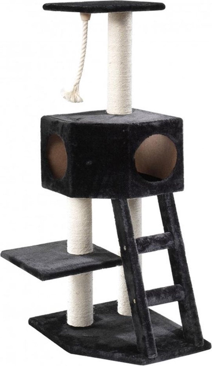Ebi Classic-Eco Rover Krabpaal - Zwart - 50 x 40 x 120 cm