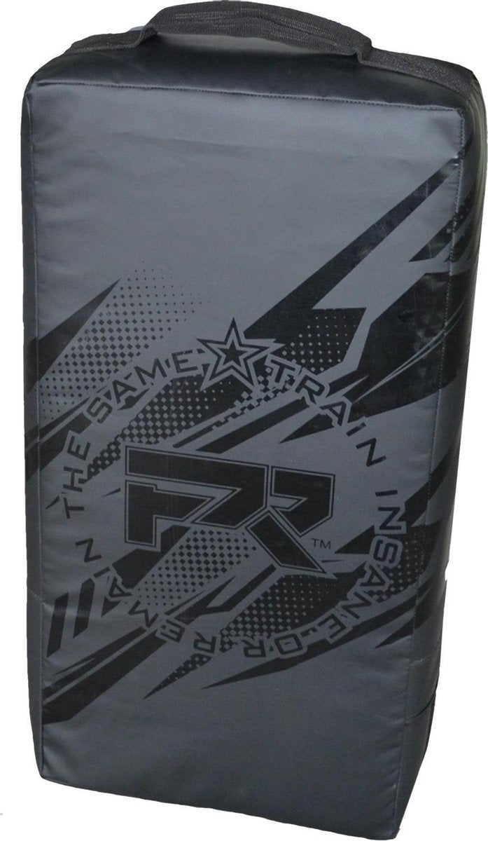 Punch Round Train Insane Kick Shield 60x35x15 cm Zwart Zwart Punch Round Trapkussen 60x35x15 cm