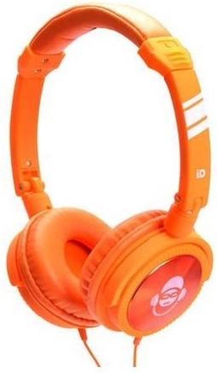 iDance JOCKEY400 Stereofonisch Hoofdband Oranje hoofdtelefoon