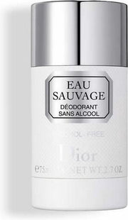 MULTI BUNDEL 2 stuks Dior Eau Sauvage Deodorant Stick Alcohol Free 75g