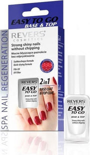 REVERS® Strong Shiney Nails Without Chipping 2in1 Top- Basecoat