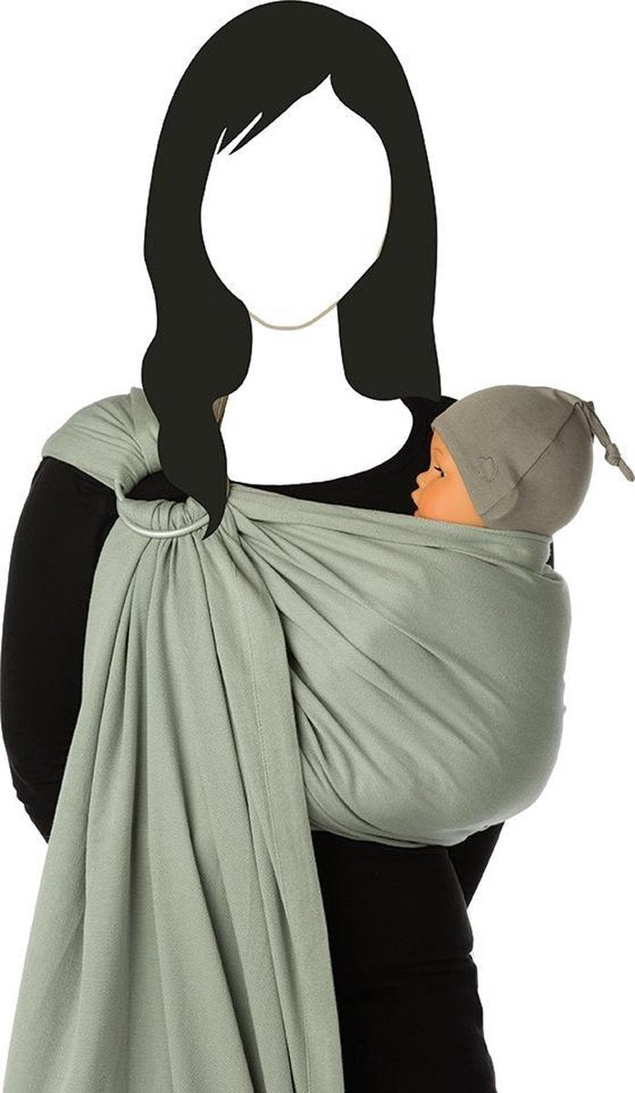 Babylonia BB Sling Draagdoek Baby One Size - Grey Violet