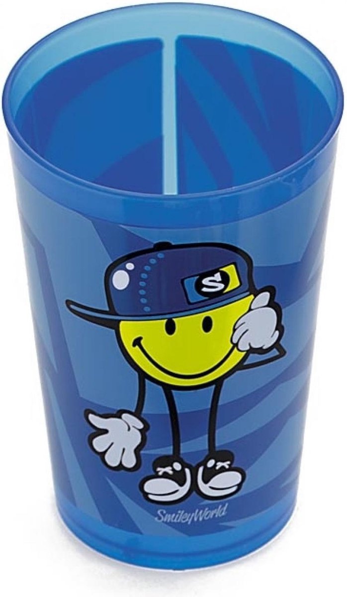 Zak!Designs - Smiley 2.0 Junior Boy Drinkbeker 26 cl Display