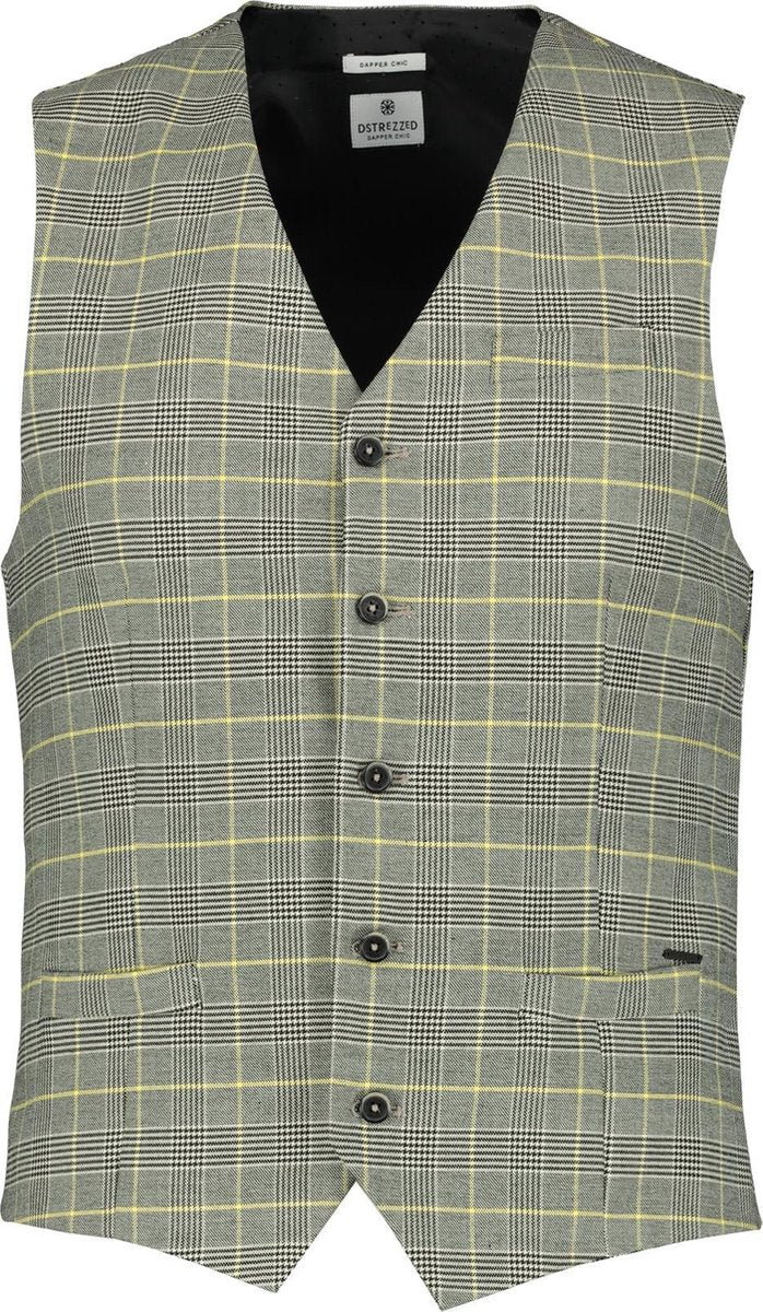 Dstrezzed Gilet - Slim Fit - Grijs - M
