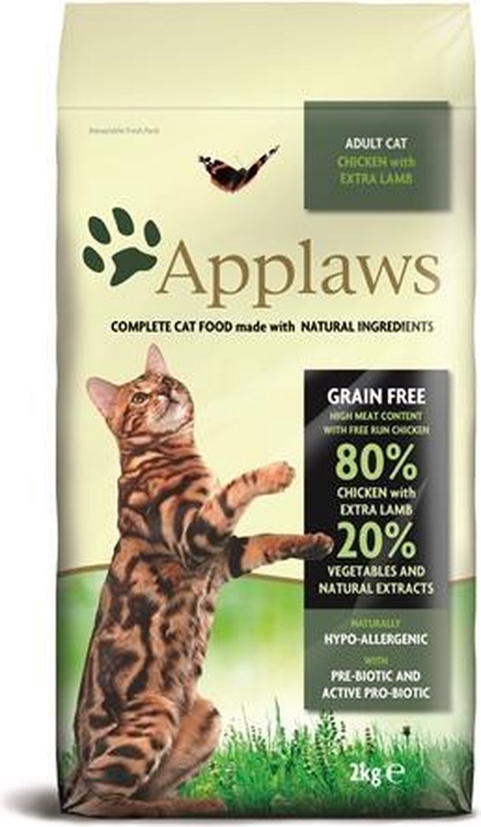 Applaws Cat Adult Chicken / Lamb - 7.5 KG