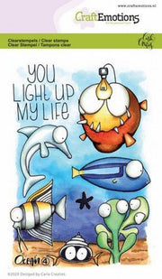 CraftEmotions clearstamps A6 - Ocean 4 Carla Creaties