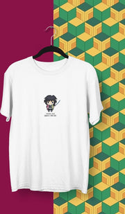 Demon Slayer Kimetsu No Yaiba Giyu Ten Pillars | Pixel Art | Anime Manga Merchandise | Fan Art Unisex Wit Maat L