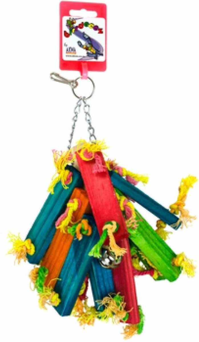 Birrdeeez Vogelspeelgoed Wood Bunch 21 cm