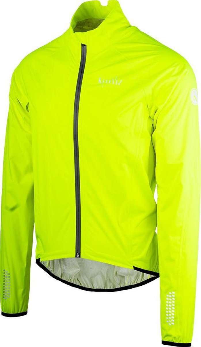 Wowow Regenjas Raceviz De Muur Katoen/pu Geel Maat Xl