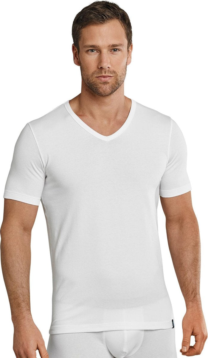 Schiesser 95/5 Heren Ondershirt - Wit - Maat XXXL