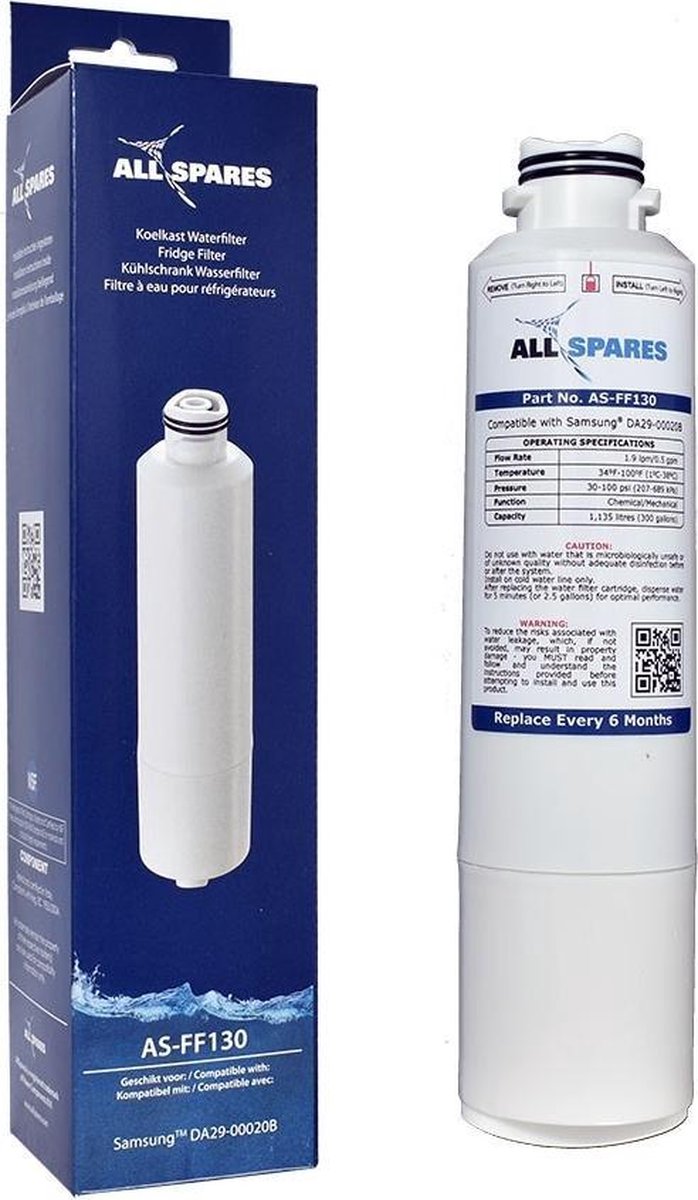 Samsung DA29-00020B / HAFCIN Waterfilter - Koelkast Waterfilter van AllSpares - 1 Waterfilter