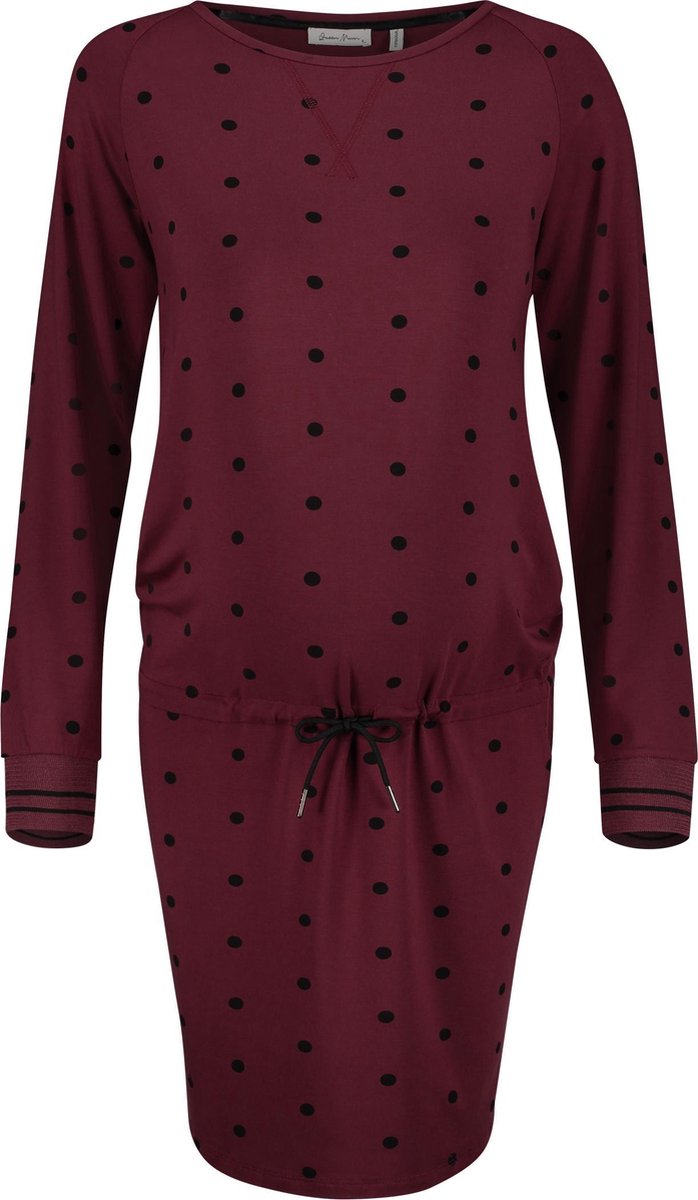 Queen Mum Jurk Dresses - Cabernet - Maat XS