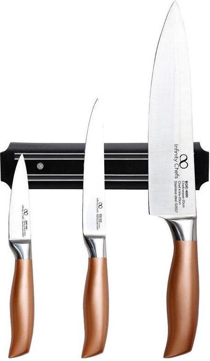 Bergner Infinity Chefs Messenset met magnetisch rek