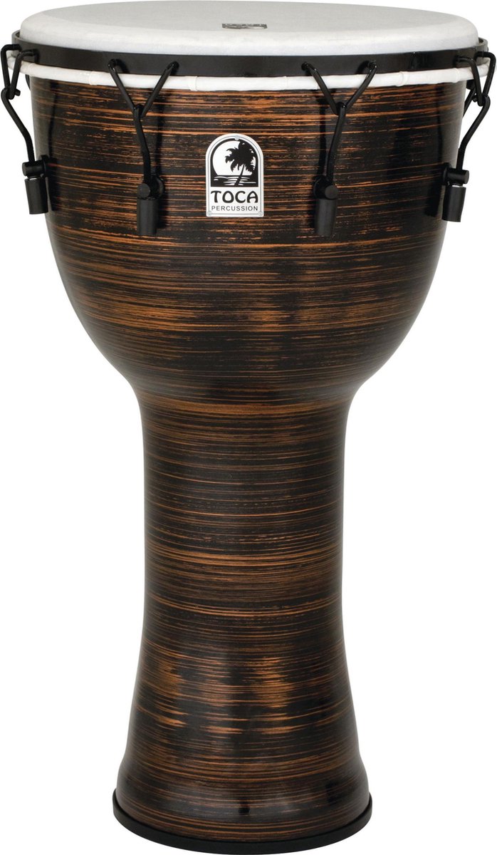Toca TF2DM-14SCB Freestyle II Mechanical Djembes Spun Copper djembé