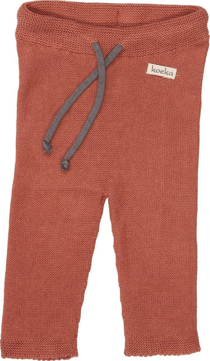Koeka Broekje Cosy Sunday - brique 62/68