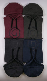 Gibson heren sweater bordeaux - maat M