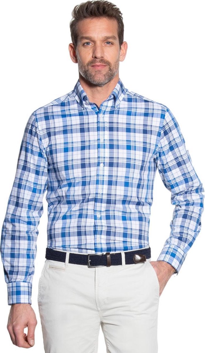 Campbell Classic Casual Overhemd Heren lange mouw
