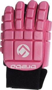 Brabo F3 Indoor Glove Foam Full - Hockeyhandschoen - Unisex - Maat M - Roze/ Zwart