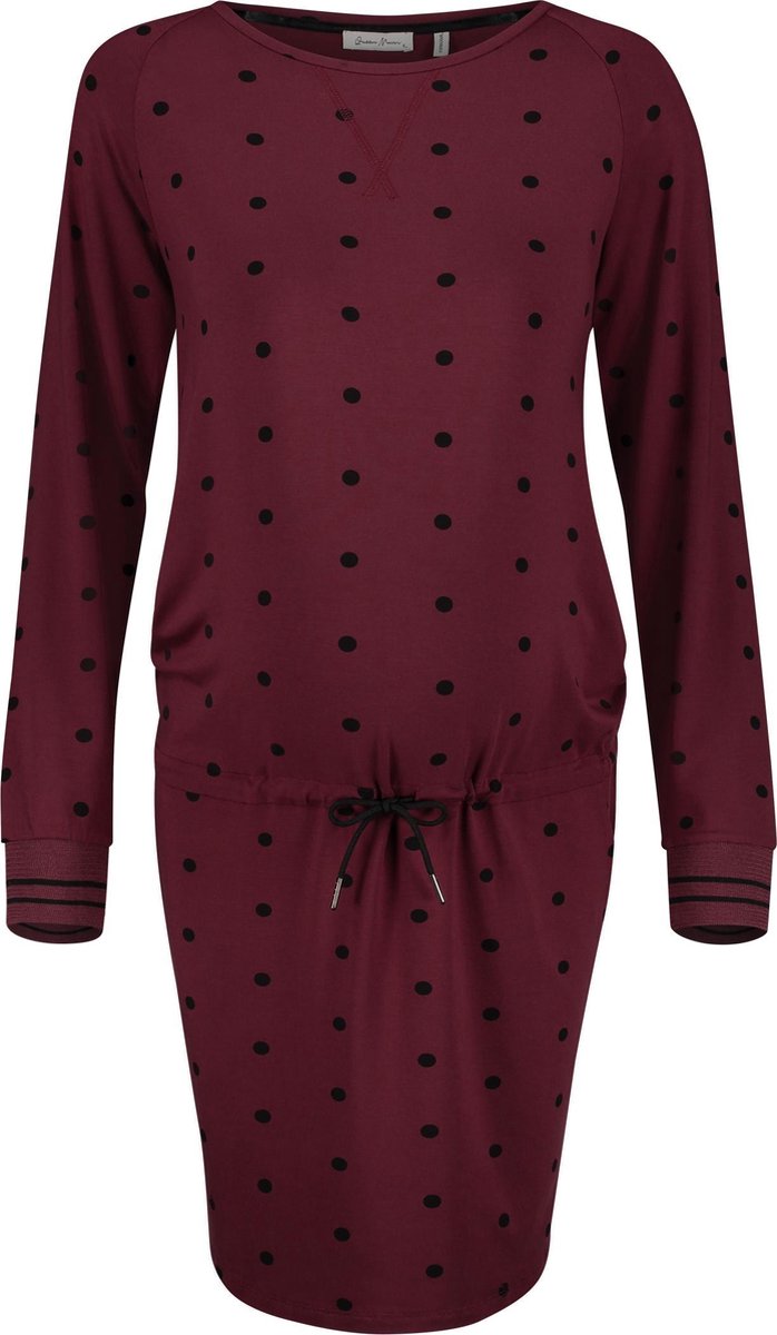Queen Mum Jurk Dresses - Cabernet - Maat XL