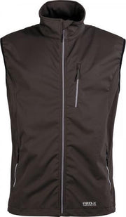 Pro-x Elements Softshellvest Mateo Heren Polyester Antraciet Mt M